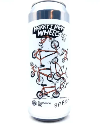 Baron Brewing Harry's New Wheels Pale Ale 5.2% (500ml can)