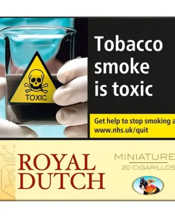 Royal Dutch Miniatures yellow pack of 20