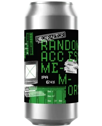 Neon Raptor Random Access Memory IPA 440ml (6.5%)