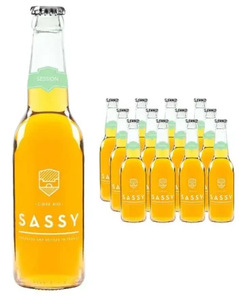 Sassy Cidre Session Cider Multipack, 12 x 330 ml