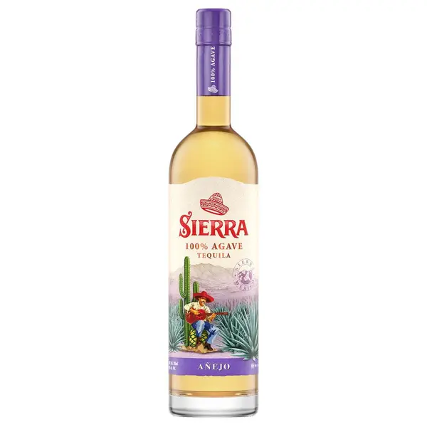 Sierra 100% Agave Añejo Tequila, 70 cl