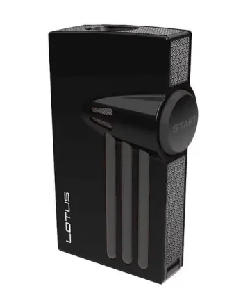 Lotus Orion Lighter in Black Matte and Chrome