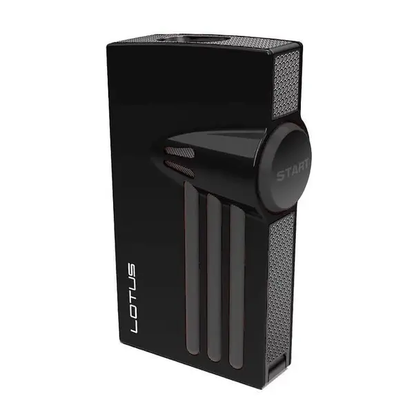 Lotus Orion Lighter in Black Matte and Chrome