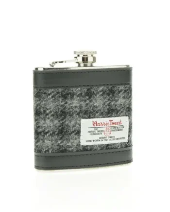 Glen Appin Harris Tweed 6 Oz. Hip-Flask