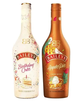 Baileys Birthday Cake and Apple Pie Duo, 2 x 70 cl