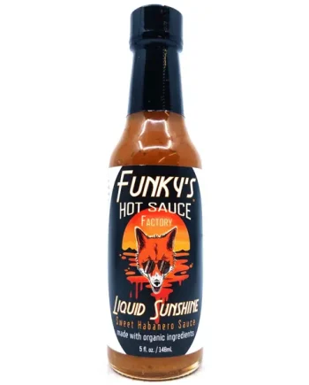 Funky's Hot Sauce Liquid Sunshine Sweet Habanero (148ml)