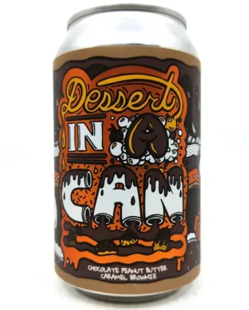 Amundsen Dessert In A Can Chocolate Peanut Butter Caramel Brownie 10.5% (330ml can)