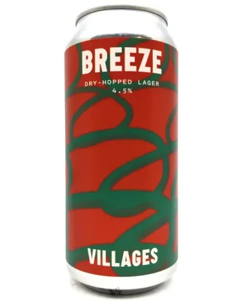 Villages Breeze Dry-Hopped Lager 4.5% (440ml can)