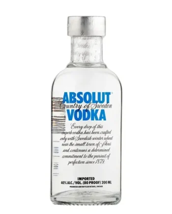 Absolut Vodka Small Bottle, 20 cl