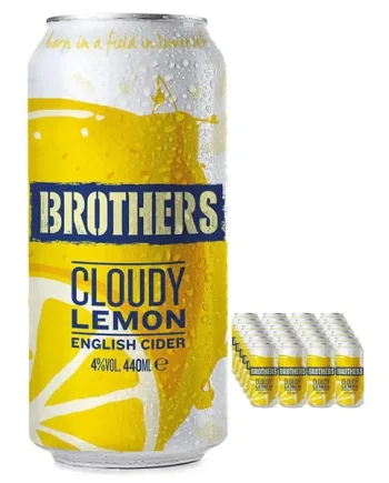 Brothers  Cloudy Lemon Cider Multipack, 24 x 440 ml