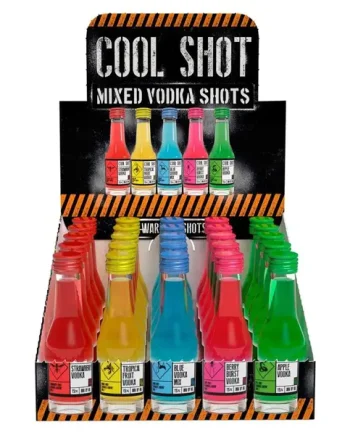 Cool Shot Mixed Vodka Shots, 25 x 20 ml