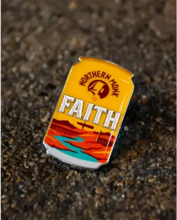 ENAMEL PIN BADGE // FAITH CAN