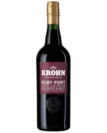 Krohn Ruby Bottle