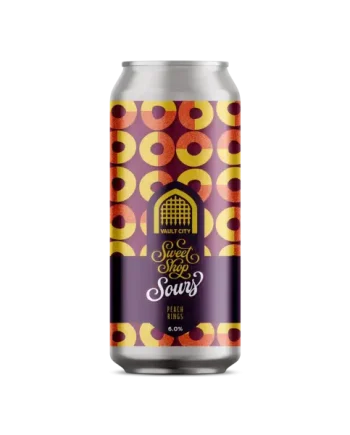 VAULT CITY SWEET SHOP SOURS PEACH RINGS 6.0% 440ML VEGAN FRIENDLY - The Hop Shoppe