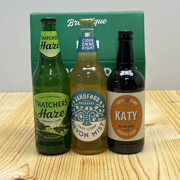 3 Bottle Medium Sweet Cider Gift - Thirst Aid Kit - The Online Cider Shop