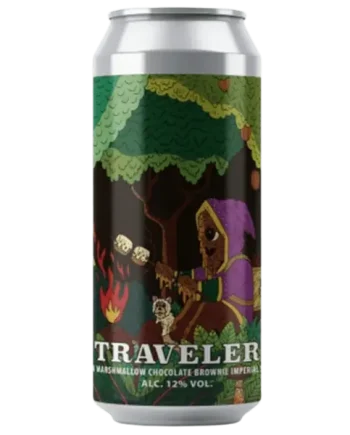 White Dog x Radical Way Collab Traveler Pecan, Marshmallow, Chocolate Brownie Imperial Milk Stout 440ml (12%)