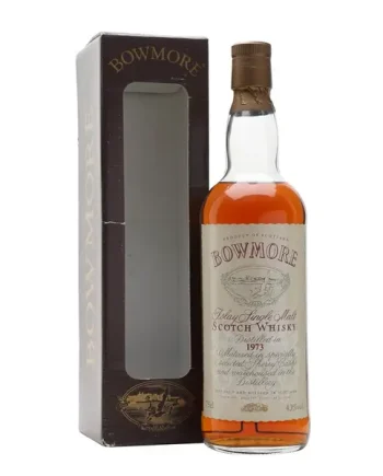Bowmore 1973 Vintage Label Cask 5173 + 5174