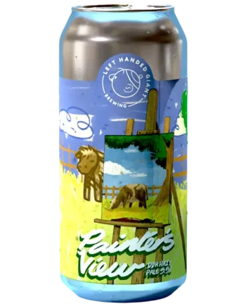 Left Handed Giant Painter's View DDH Hazy Pale Ale 440ml (5.5%)