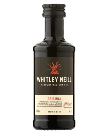 Whitley Neill Handcrafted Dry Gin Mini, 5 cl