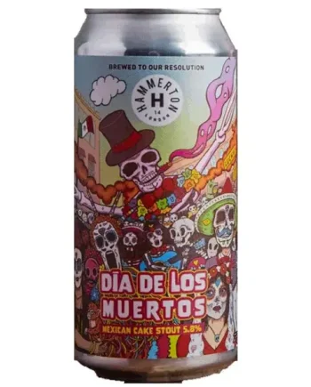 Hammerton Dia De Los Muertos Mexican Cake Stout 440ml (5.8%)