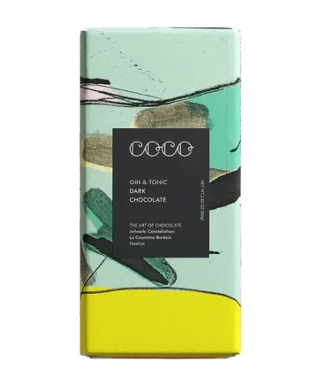 COCO Gin & Tonic Chocolate Bar, 80 g