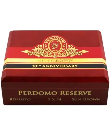 Perdomo 10th Anniversary Nicaraguan SunGrown Robusto box of 25