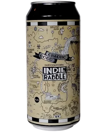 Indie Rabble Chaotic Good Hazy DIPA 440ml (8.4%)