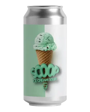 Azvex SCOOP - Mint Chocolate Chip Ice Cream Sour Smoothie Sour 440ml (6%)