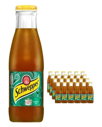 Schweppes Canadian Dry Ginger Ale Multipack, 24 x 125 ml