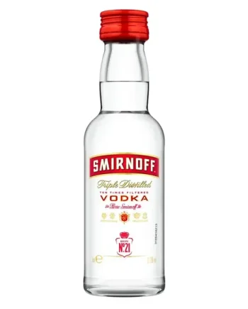 Smirnoff Vodka Miniature, 5 cl