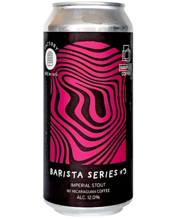 Factory Barista Series #3 (Nicaraguan Coffee) Imperial Stout with Nicaraguan Coffee 440ml (12%)