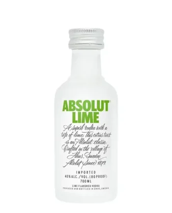 Absolut Lime Vodka, 5 cl